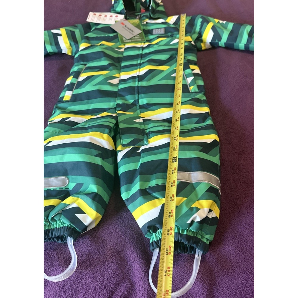 LEGO Wear Size EU 80/12-18 Months Julian 709 Snowsuit Dark Green Ski Outdoor - Picture 12 of 16